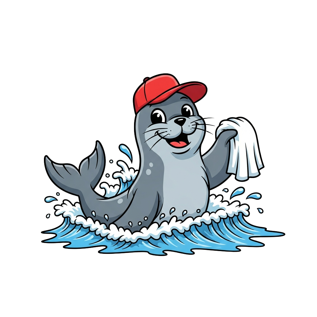Seal Shine Mascot